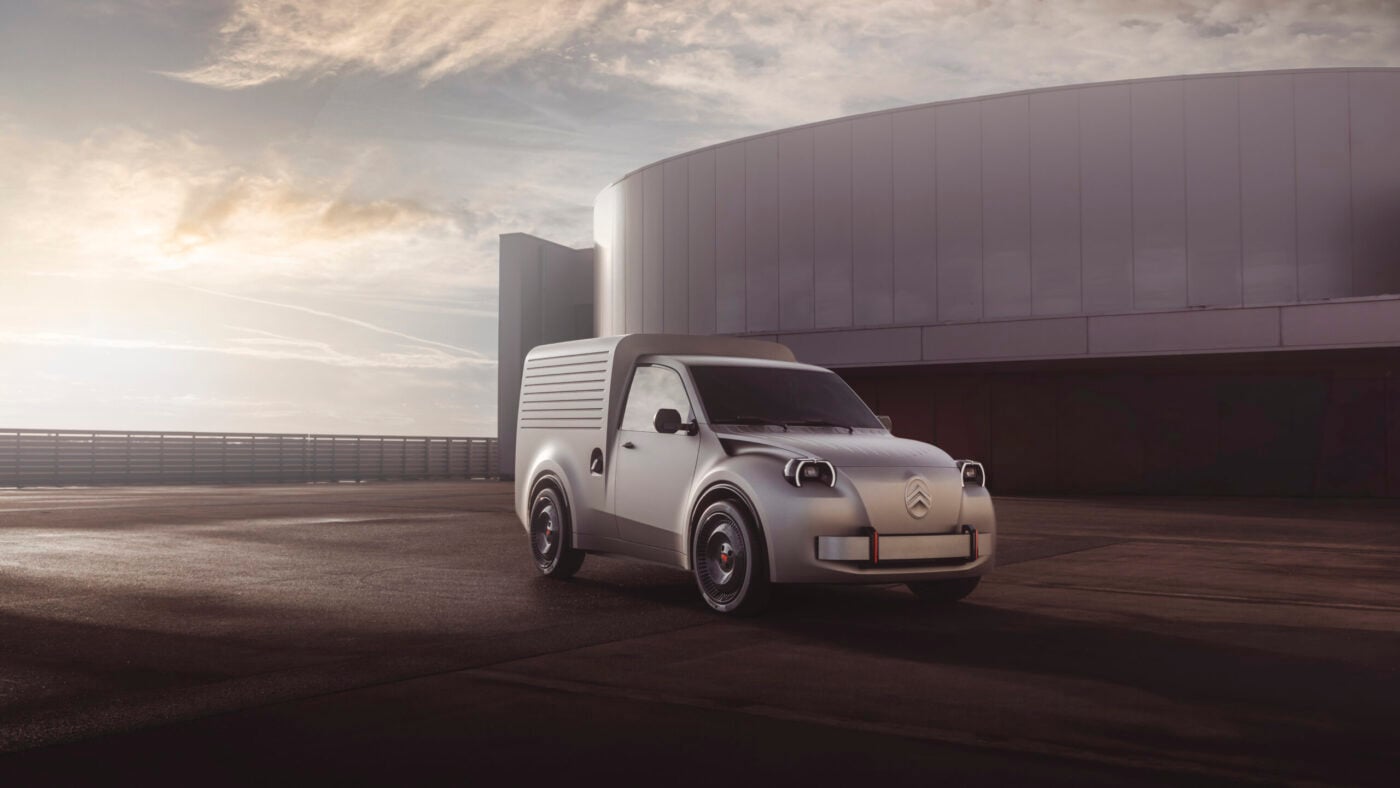 Citroën, 2CV Fourgonnette'i Elektrikli Ticari Konsept Olarak Yeniden Yorumladı