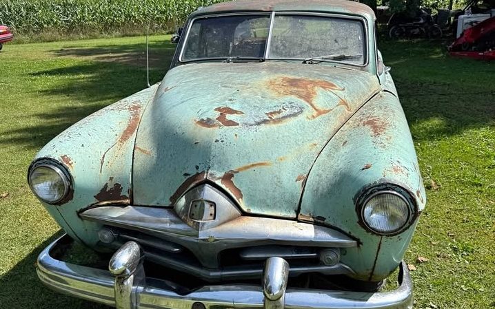 1951 Frazer Manhattan Unearthed on a Wisconsin Farm, Listed at $1,000