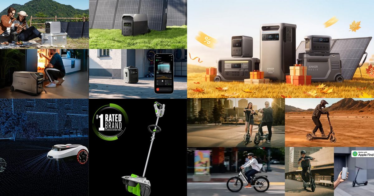 Power Station and E-Scooter Deals Keep Rolling After Prime Day: EcoFlow, Segway, Anker and More