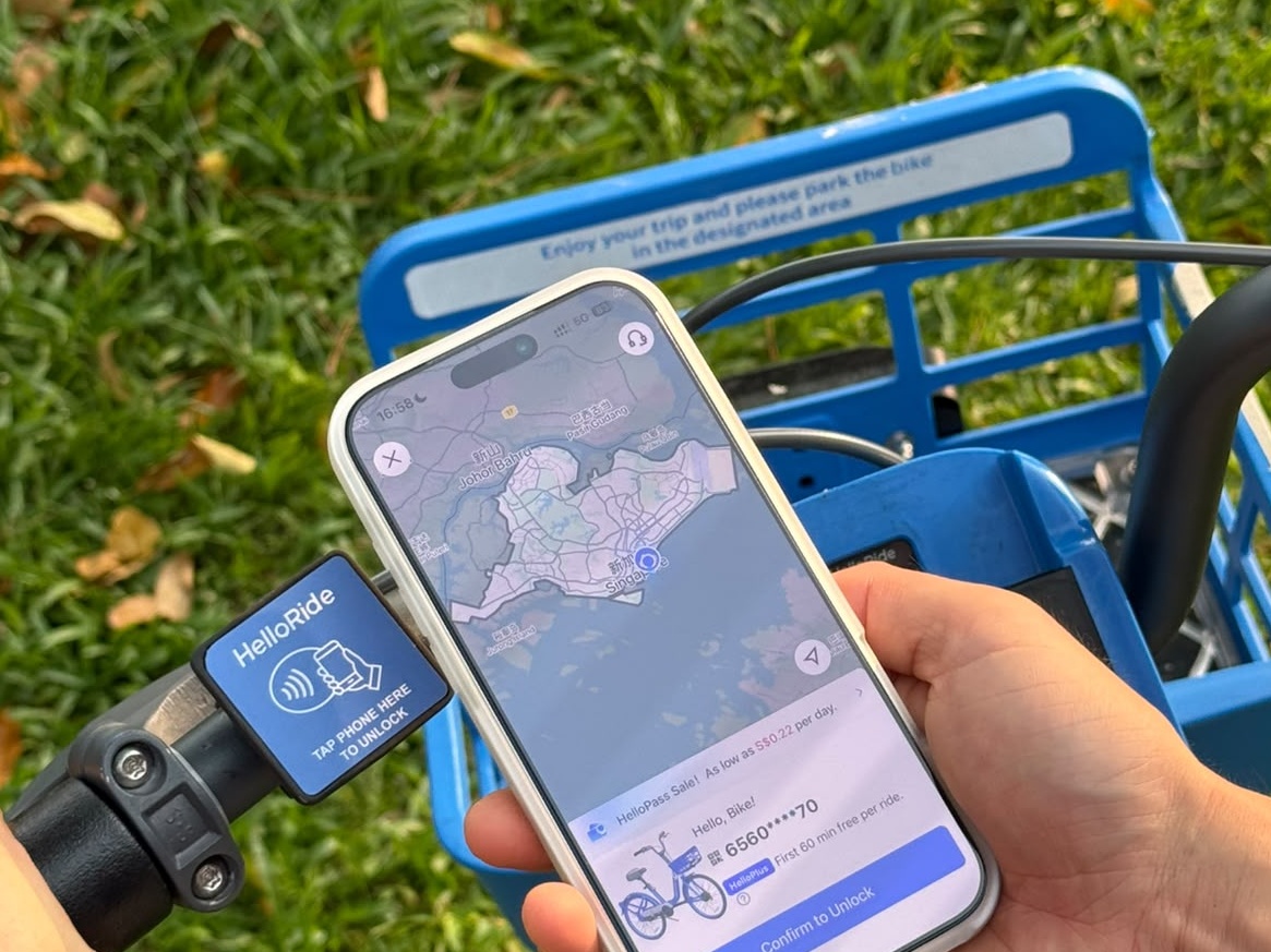 HelloRide Rolls Out NFC Unlock Across 25,000 Shared Bikes in Singapore