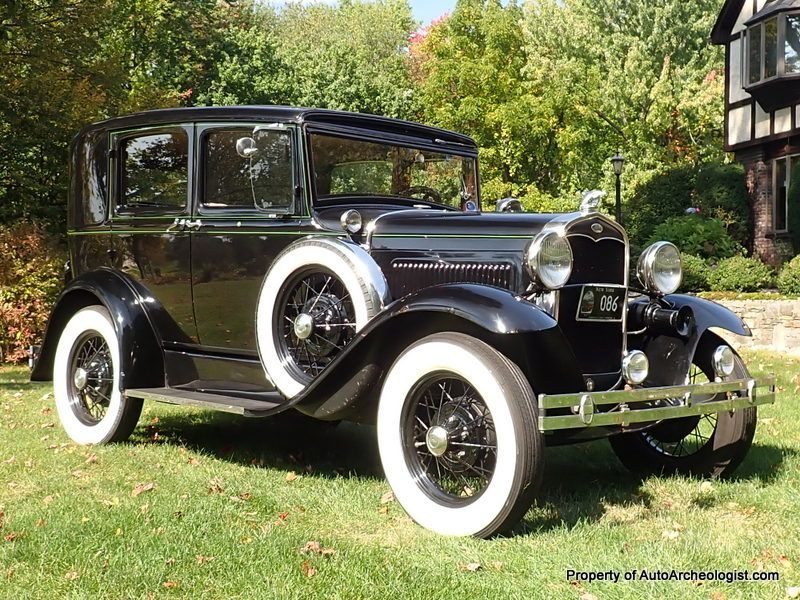 Rare Blind Back: 1931 Ford Model A 160-C De Luxe Fordor Listed at $25,000