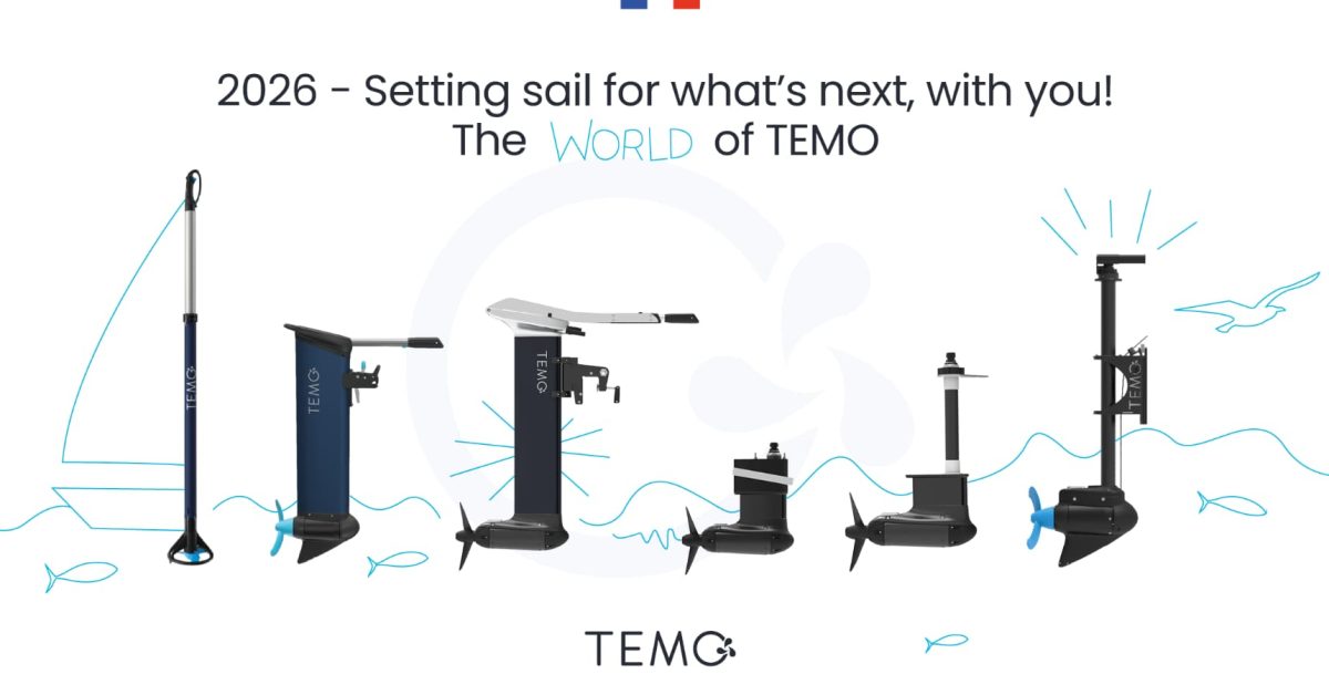 TEMO Brings Its Bolt-On Electric Boat Motor to North America