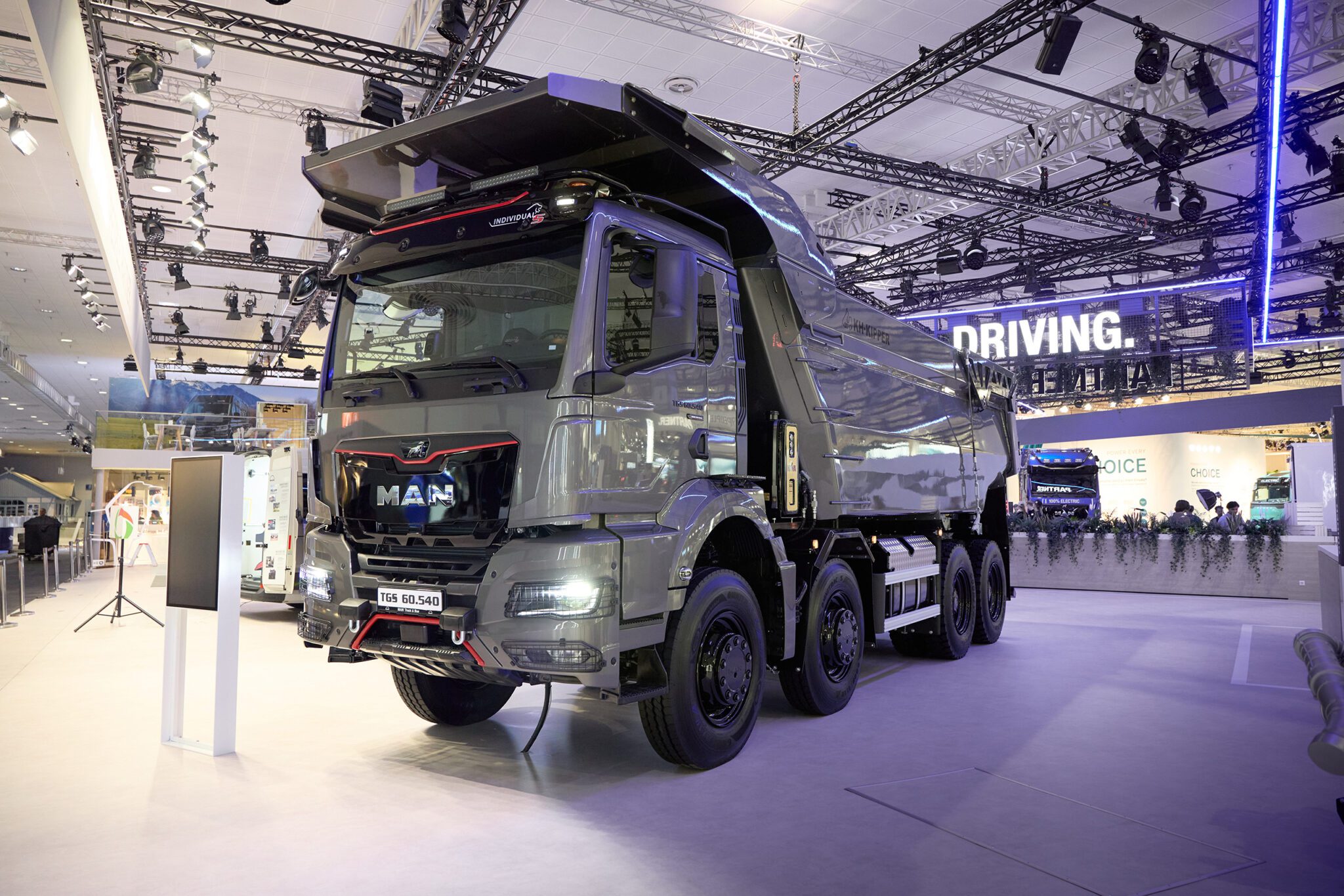 MAN, IAA Transportation 2026'da 60 Tonluk Maden Damperlisini Tanıttı