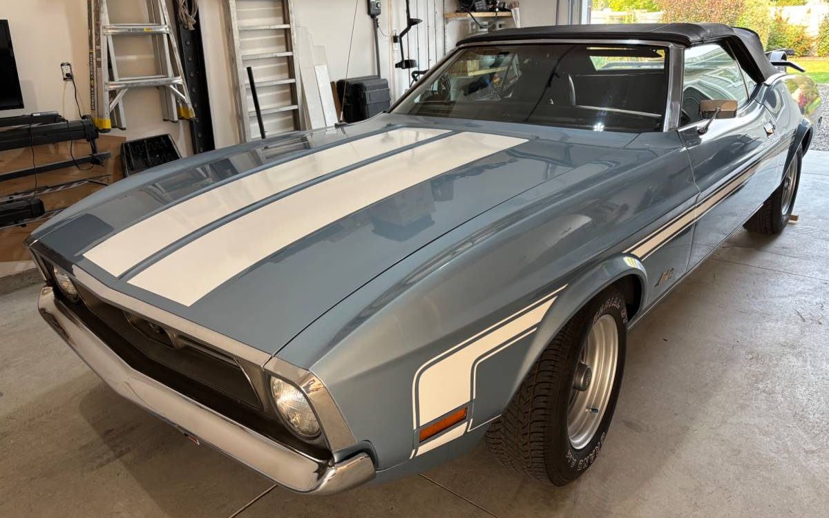 Yalnızca 6.000 Üretilenlerden: 1972 Ford Mustang Cabrio Satışta
