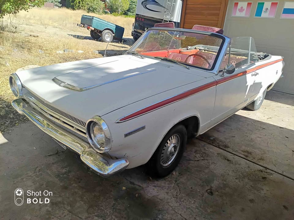 California Slant-Six Survivor: 1964 Dodge Dart GT Convertible Listed at $4,500