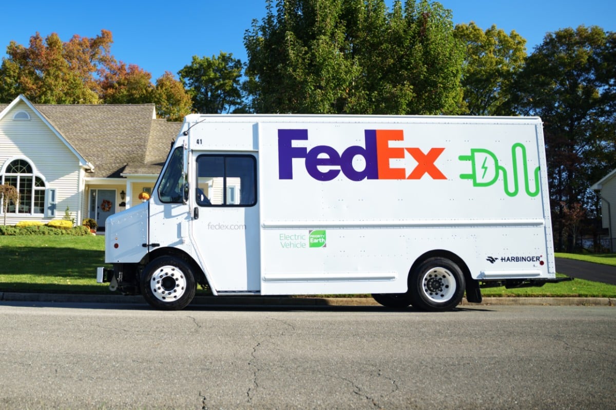 FedEx, Harbinger'den 300 Milyon Dolarlık 2.000 Elektrikli Kamyon Siparişi Verdi