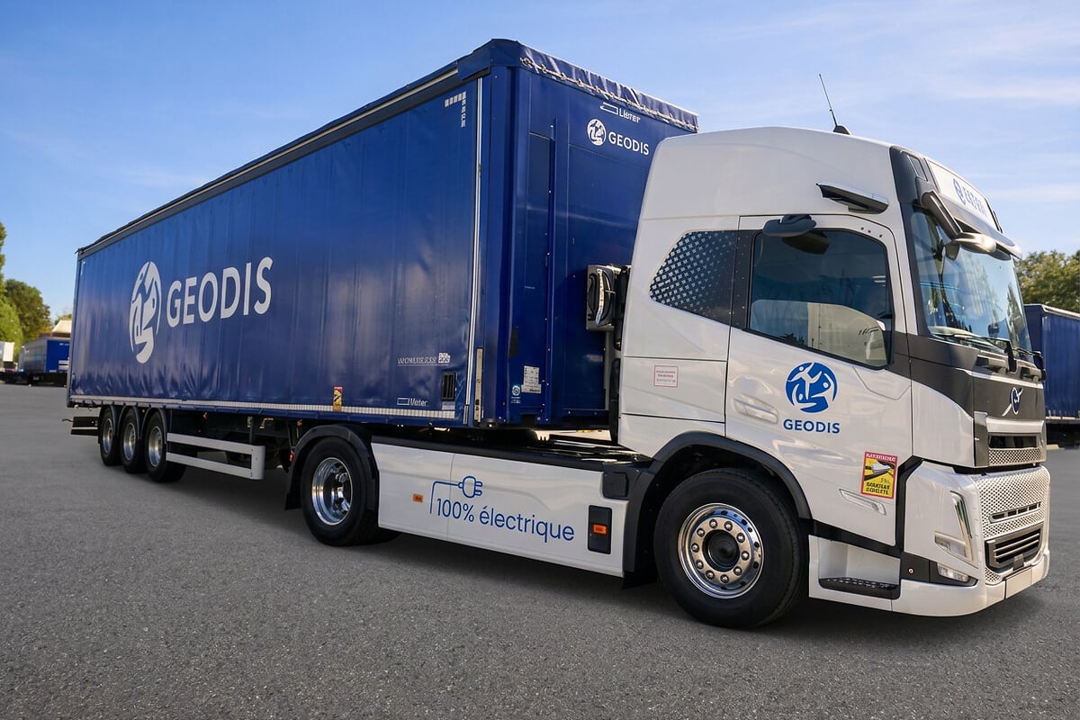 Geodis, Renault ve Volvo'dan 110 Elektrikli Kamyon Siparişi Verdi