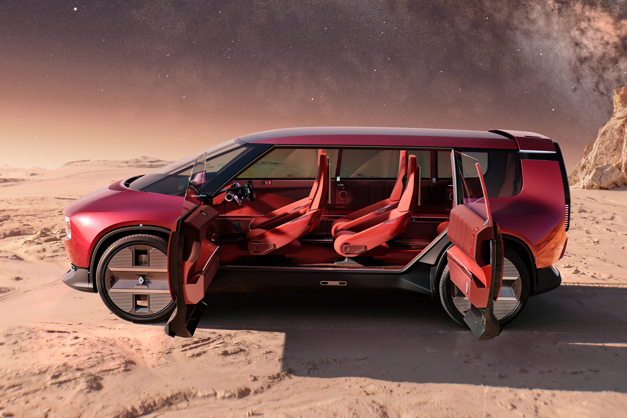 Renault E-Space Konsepti, Minivan Fikrini Elektrikli Çağa Taşıyor