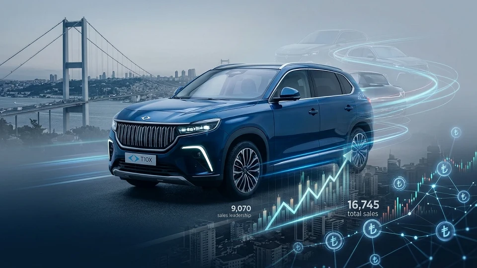 Togg's T10X and T10F Reach 16,745 Sales in Turkey's First Five Months