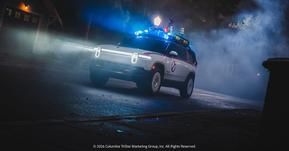 Rivian Taps Ghostbusters for Its 2026 Halloween Software Update