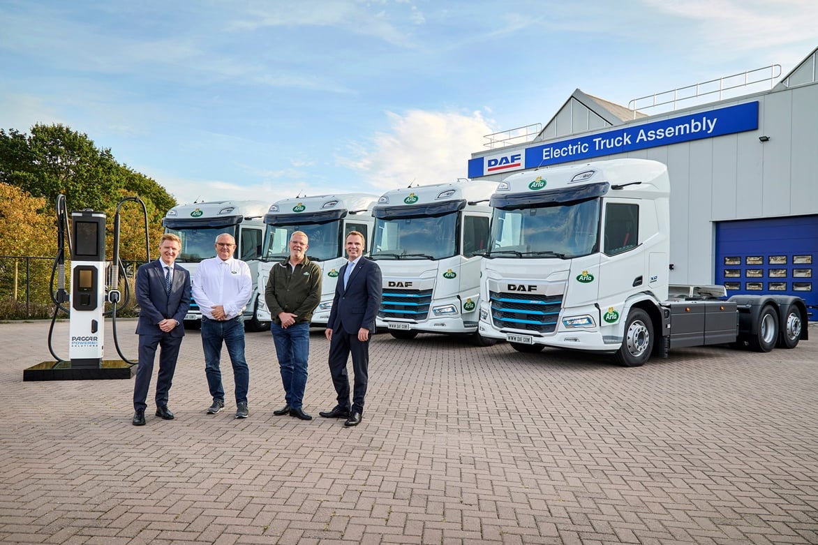 Arla Foods Grows Electric Truck Fleet with Four More DAF XD Electrics