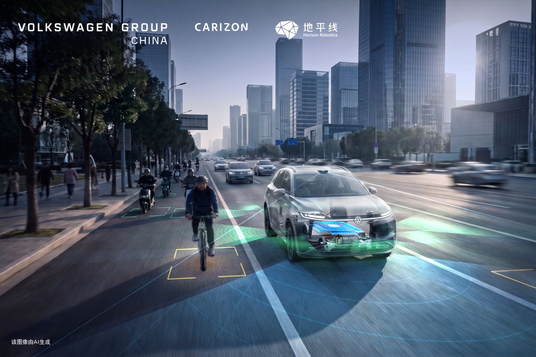 VW'ye Hefei'de Seviye 3 test izni, Xpeng'den Guangzhou'da Seviye 4 robotaksi denemesi