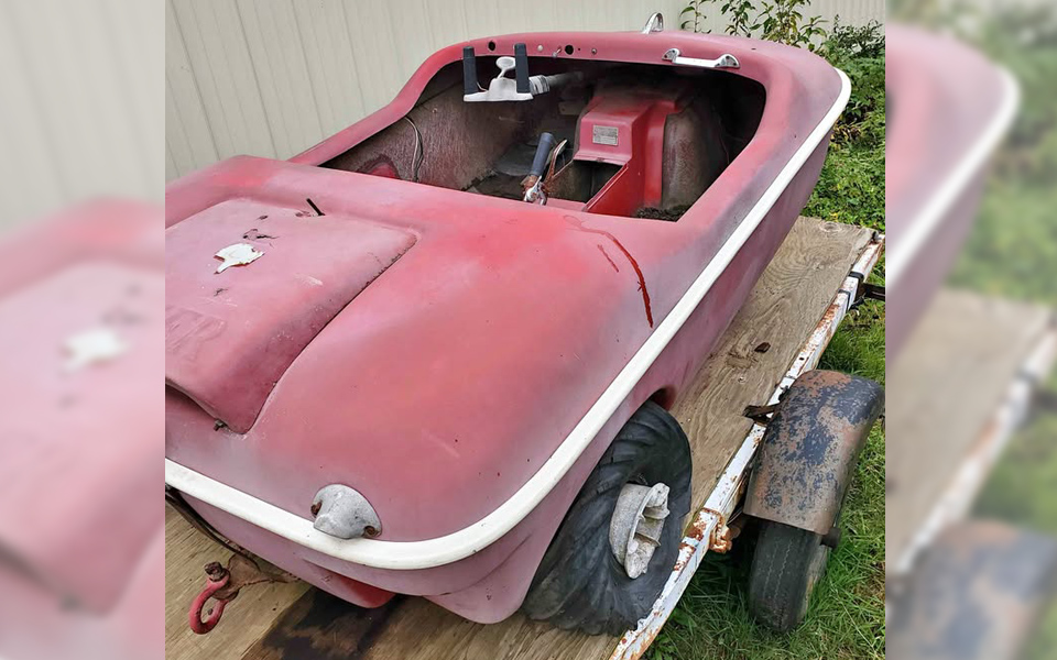 1960'ların Nadir Wheeler Beaver Amfibi ATV'si 1.000 Dolara Satışta