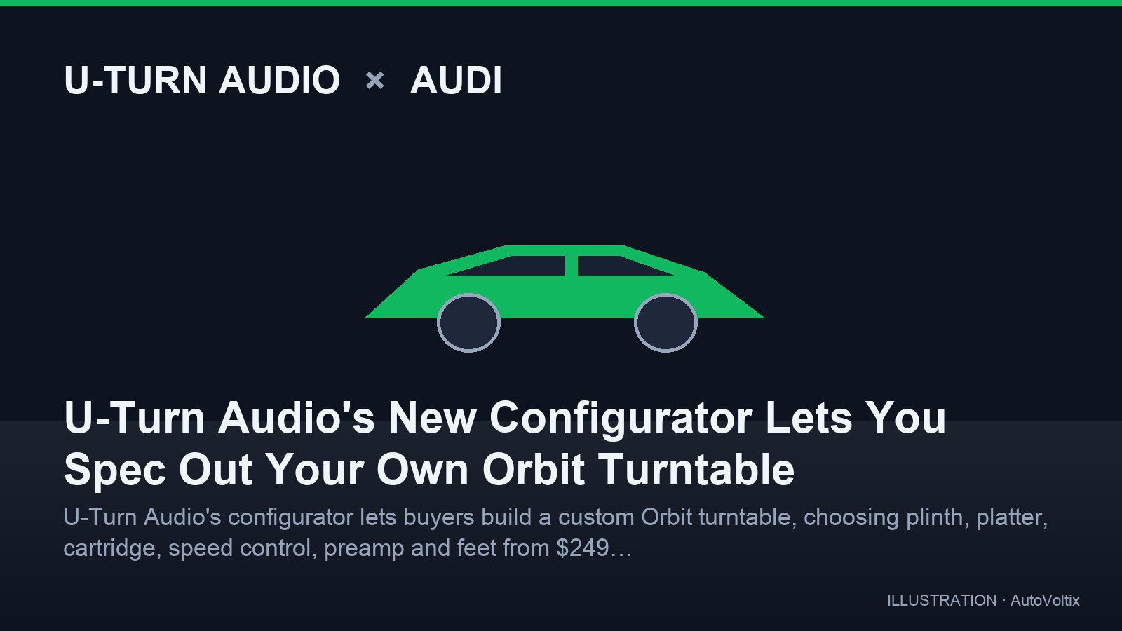 U-Turn Audio'nun Yeni Konfigüratörüyle Kendi Orbit Pikabınızı Tasarlayın